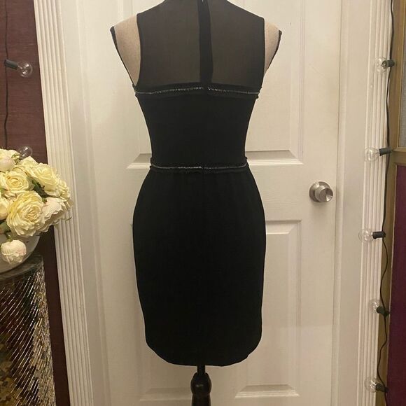 Sandro Paris chain detailed cocktail dress, XS - Picture 8 of 11